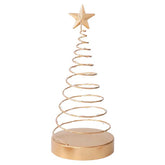 Dekoratif Işıklı Yeni Yıl Ağacı 12x28 cm