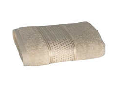 Julie Darla 3 Parça Tekli Bornoz Seti Bej