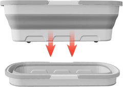 Katlanabilir 12 Litre Çok Amaçlı 52x20 Cm Taşınabilir Kova