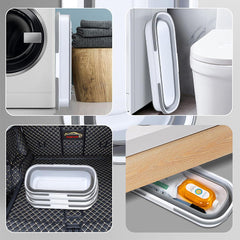 Katlanabilir 12 Litre Çok Amaçlı 52x20 Cm Taşınabilir Kova