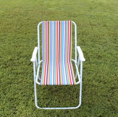 Katlanabilir Polyester Kumaş Metal 51x47x71 Cm Sandalye