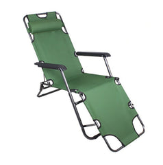 Katlanır Şezlong Sandalye 153x60x75 cm Yeşil