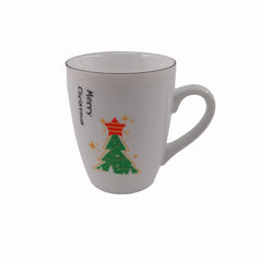 Yeni Yıl Özel Kutusunda Yılbaşı Desenli 8.3x10.2 Cm Kupa Mug