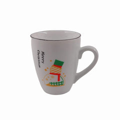 Yeni Yıl Özel Kutusunda Yılbaşı Kardan Adam Desenli Kupa Mug 8.3x10.2 Cm