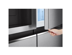 LG 635 Lt Su ve Buz Pınarlı WIFI Özellikli Buzdolabı Silver