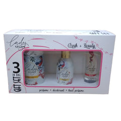 Lady Storm Deodorant Parfüm ve Saç Parfümü 3'lü set Spring