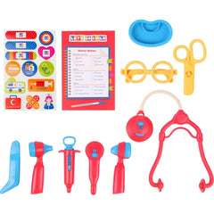 Let's Be Child Çantalı Doktor Seti Mavi