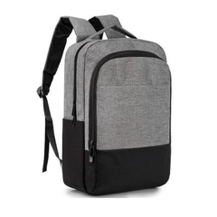 Laptop Bölmeli Çok Fonksiyonlu 3 Bölmeli 45x35 cm Yüksek Kalite Sırt Çantası Siyah Gri