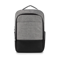 Laptop Bölmeli Çok Fonksiyonlu 3 Bölmeli 45x35 cm Yüksek Kalite Sırt Çantası Siyah Gri