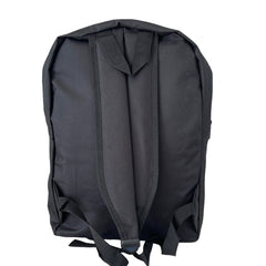 Mubo Tam Astarlı Dayanıklı Orta Okul Lise Sırt Çantası Siyah