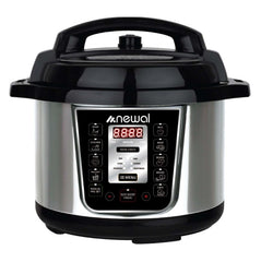 Newal 8 Lt LED Kontrol Panelli Buharlı Pişirici
