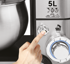 Newal LED Göstergeli Standlı Mikser Gümüş