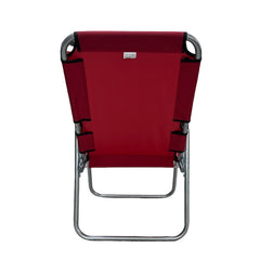 Oxford Kumaş Metal 59x52x84 Cm Sandalye Kırmızı