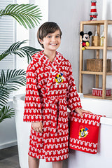 Özdilek Mickey Mouse Enjoy 5-6 Yaş Çocuk Bornoz Seti