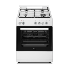 Simfer 56 Litre 4 Gözlü Elektro Turbo Fırın Beyaz