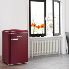 Severin Retro Ofis 106 Lt Mini Buzdolabı Bordo