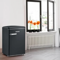 Severin Retro Ofis 106 Lt Mini Buzdolabı Siyah