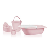 Tuffex Bebek 5'li Banyo Seti Pembe
