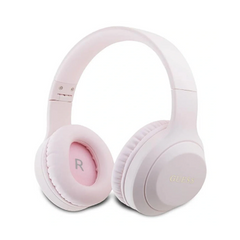 Guess Orjinal Lisanslı Kulaküstü Bluetooth Kulaklık Pembe