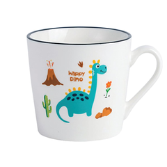 Dörtlü Sevimli Dinazor Kupa Mug Seti 8,3x9 cm