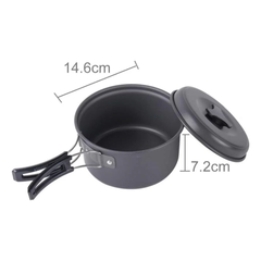 Ultra Hafif 15 Parçalı Kamp Piknik Pişirme Seti