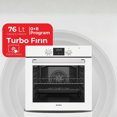 Arnica 76 Lt. Dijital Turbo Ankastre Fırın