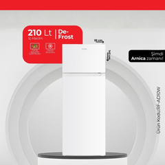 Arnica 210 Lt De-Frost Buzdolabı Beyaz