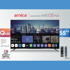Arnica 55'' 4K QLED Dahili Uydu Alıcılı Webos Televizyon
