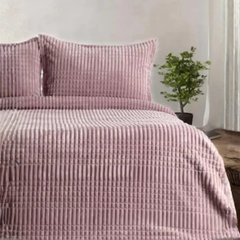 Merinos Modern Line 3 Parça Çift Kişilik Battaniye Seti