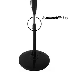 Queen 16'' 3 Hız Ayarlı Vantilatör Siyah