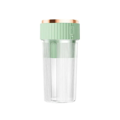 Taşınabilir USB Şarjlı 450 ML Meyve Blenderi Yeşil