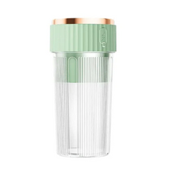 Taşınabilir USB Şarjlı 450 ML Meyve Blenderi Yeşil