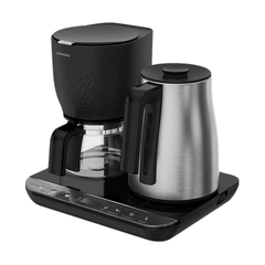 Grundig 3'ü 1 Arada Kettle & Çay Makinesi & Filtre Kahve Makinesi Inox