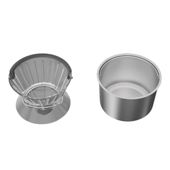 Grundig 3'ü 1 Arada Kettle & Çay Makinesi & Filtre Kahve Makinesi Inox