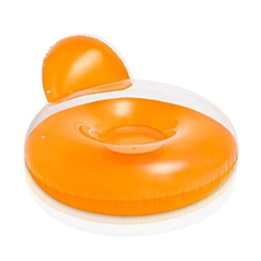 Intex 137x122 Cm Şişme Konforlu Deniz Havuz Koltuğu Turuncu