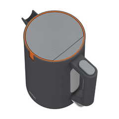 Grundig 1.7 Lt 2200 W Su Isıtıcısı Kettle Silver