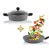 Schafer Cory 28 Cm Basık Tencere ve 28 Cm Tava Seti