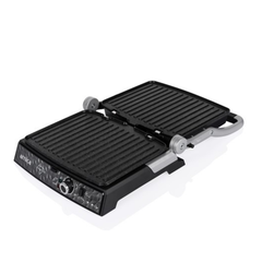 Arnica Diamond Granit Izgaralı Tost Makinesi Siyah