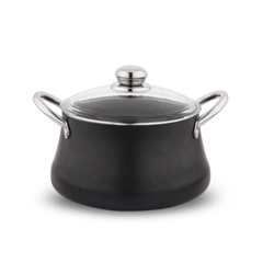 Schafer Ottawa 7 Parça Granit Tencere Seti Siyah