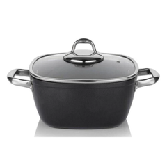 Schafer Gastronomie Master Granit Derin Tencere Siyah