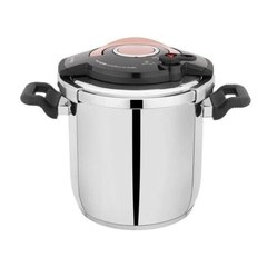 Schafer Cooky 7 Lt Düdüklü Tencere Siyah Rosegold