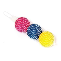 3'lü Plaj Tenisi Topu Renkli