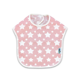 Babyjem Kaplamalı Yıldız Desenli Önlük Pudra