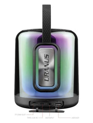 Powerway Uranus Ekstra Bass Radyolu Usb Aux Müzikli Gece Lambası Taşınabilir Hoparlör