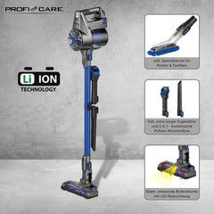 ProfiCare 2'si 1 Arada El ve Zemin Süpürgesi