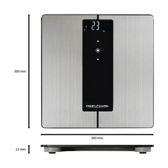 ProfiCare Vücut Analiz Baskülü Inox 9 Fonksiyonlu Bluetooth