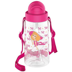 Prenses 500 cc Matara Şeffaf Termos Pembe