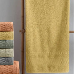 Julie Arya İkili 100x150 Cm Vücut Havlusu Hardal Kiremit