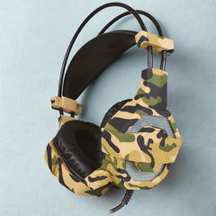 Sprange Kamuflaj Desenli 108 db mW Mikrofonlu Oyuncu Kulaklık