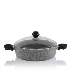 Schafer Cory 30 Cm Basık Tencere Gri